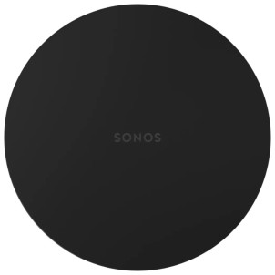 Sonos Sub Mini Black Subwoofer Wireless Wi-Fi Forma Cilindrica