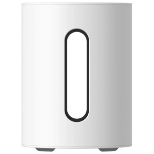 Sonos Sub Mini White Subwoofer Wireless Wi-Fi Forma Cilindrica