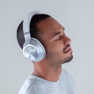 Technics EAH-A800E-S Silver Cuffie Wireless Bluetooth Dual Hybrid Noise Cancelling MultiPairing 50h