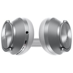 Technics EAH-A800E-S Silver Cuffie Wireless Bluetooth Dual Hybrid Noise Cancelling MultiPairing 50h