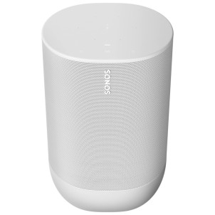 Sonos Move White Diffusore Ricaricabile Wi-Fi AirPlay 2 Multiroom Bluetooth ControlliVocali