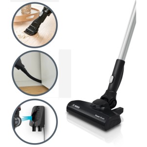 Bosch BBS611BSC Scopa Ricaricabile 18V Batteria 2,5Ah 30min AllFloor Power LanciaFlex Serie6