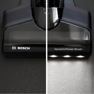 Bosch BBS711W Scopa Ricaricabile 18V Batteria 3Ah 40min Tubo Flessibile AllFloor DynamicPower Serie7