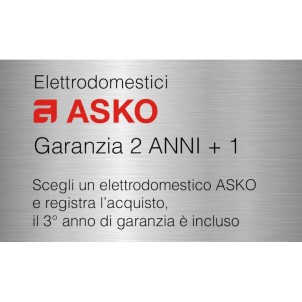 Asko W 4096 P.W3 ProWash Logic Lavatrice 60cm 9Kg 1600giri 23programmi 5modalità