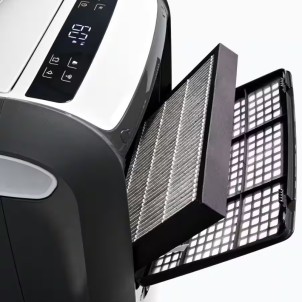 DeLonghi DDSX220WFA Tasciugo AriaDry Multi Deumidificatore Purificatore 21L/24h Tanica Scarico Continuo