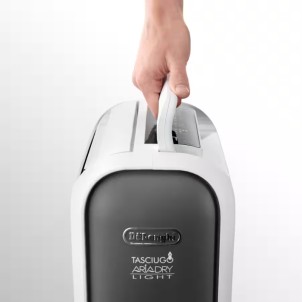 DeLonghi DNS65 Tasciugo AriaDry Light Deumidificatore Ionizzatore 6L/24h Tanica 2,8L Scarico Continuo