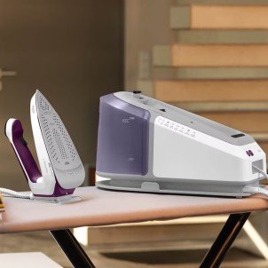 Braun IS7266VI Ferro Caldaia Carica Continua 2700W 7.5bar Piastra EloxalPlus FreeGlide 3D iCare