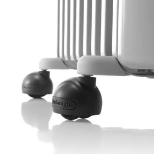 DeLonghi TRRS0920 Radia S Radiatore ad Olio 9 Elementi 2000Watt 3 Livelli Ruote Avvolgicavo