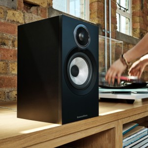 Bowers & Wilkins 607 S3 Black Coppia Casse Scaffale 100W 2vie T2,5 W13 BassReflex