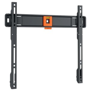 Vogel's TVM 1403 Nero Staffa Muro TV32"-77" Max50Kg Piatta Vesa da 100x100 a 400x400 Prof.2,2cm