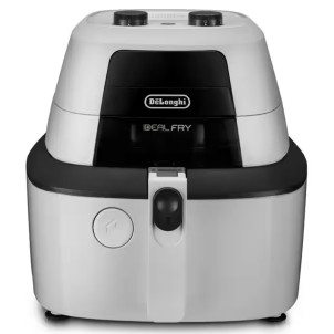 DeLonghi FH2133/1.W IdealFry Friggitrice ad Aria 6 porzioni Doppio Sistema di Riscaldamento