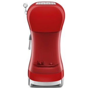 Smeg ECF02RDEU Rosso Lucido 50's Style Macchina del Caffè Espresso Vapore Cappuccino