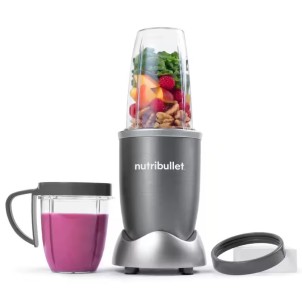 Nutribullet NB606DG Silver Frullatore Personal Blender 600W Contenitori 500ml 700ml 