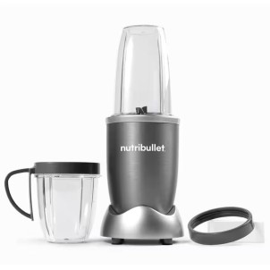 Nutribullet NB606DG Silver Frullatore Personal Blender 600W Contenitori 500ml 700ml 