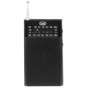 Trevi RA7F15 Nero Radio FM AM SW Tascabile Batterie 2x AA