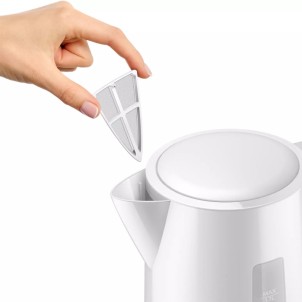 Philips HD9318/00 Bianco Bollitore 1.7L 2200W Indicazione Tazza Filtro Calcare AutoOff