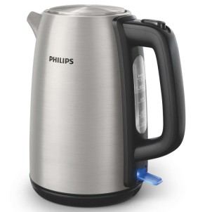 Philips HD9351/90 Inox Viva Collection Bollitore 1.7L 2200W Indicazione Tazza Filtro Calcare AutoOff