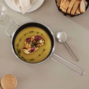 Eva Solo Casseruola 3L 24cm Multi Mosaic Slip-Let Ceramica Funziona su Gas Elettrico Induzione Forno