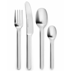Eva Solo Posate Nordic Kitchen Servizio da 16 pezzi Inox Matt