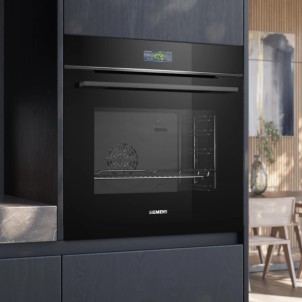 Siemens HB734G1B1 Black Forno Incasso Combinato humidClean Display Touch HomeConnect iQ700