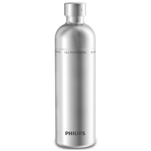 Philips ADD917SST/10 GoZero Bottiglia Inox per Gasatore Acqua Soda Maker Lavabile Lavastoviglie