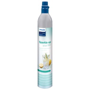 Philips ADD915/10 Bombola Solo Ricarica Gas CO2 425g Attacco a Vite per Gasatori d’Acqua
