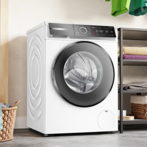 Bosch WGB24400IT Lavatrice 60cm 9Kg 1400giri 4D-WS IronAssist MiniLavaggio AntiMacchie:16 Serie8