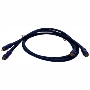 Audioquest Diamond Back 1 Metro Blu RCA-RCA x2 Audio Geometria Triplo Bilanciato 