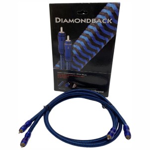 Audioquest Diamond Back 1 Metro Blu RCA-RCA x2 Audio Geometria Triplo Bilanciato 
