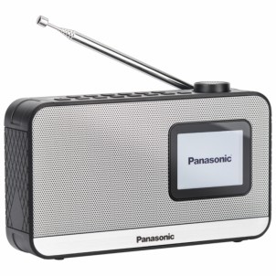 Panasonic RF-D15EG-K Black Radio DAB/DAB+ FM Bluetooth Sveglia Sleep Batteria Corrente