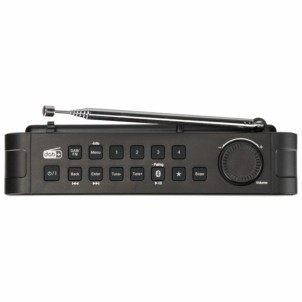 Panasonic RF-D15EG-K Black Radio DAB/DAB+ FM Bluetooth Sveglia Sleep Batteria Corrente