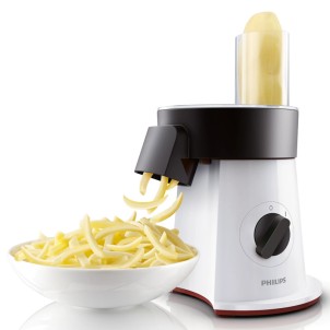 Philips HR1388/80 SaladMaker Viva Collection 200W Taglia Verdure 6 Dischi Affetta Sminuzza Julienne
