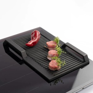 Siemens HZ390522 Piastra Grill per Piani Induzione con Zone FlexInduction o CombiZone