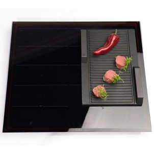 Siemens HZ390522 Piastra Grill per Piani Induzione con Zone FlexInduction o CombiZone