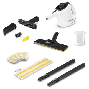 Karcher SC 1 EasyFix Bianco Pulitore a Vapore Compatto Pressione 3 bar