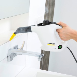 Karcher SC 1 EasyFix Bianco Pulitore a Vapore Compatto Pressione 3 bar