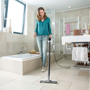 Karcher SC 1 EasyFix Bianco Pulitore a Vapore Compatto Pressione 3 bar