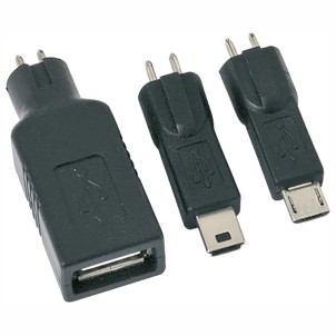 Trevi TA110EU Alimentatore 1.000mAh Adattatori 7 mini jack 3 USB per Connessione Universale