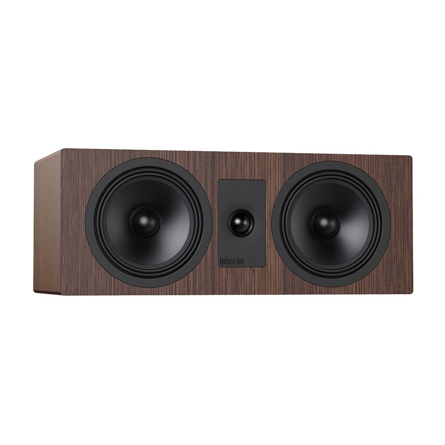 Indiana Line Tesi 7 Wood Cassa Centrale 140W 2vie T2,6 2xW16 BassReflex