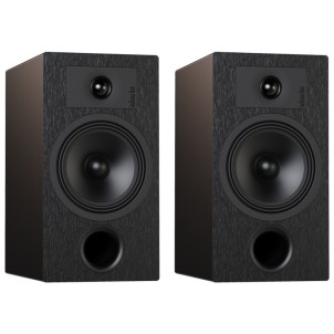 Indiana Line Tesi 3 Black Coppia Casse Scaffale 120W 2vie T2,6 W16 BassReflex
