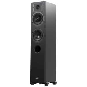 Indiana Line Diva 5 B Black Coppia Casse Pavimento 130W 2,5vie T2,6 M15 W15 BassReflex