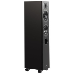 Indiana Line Diva 5 B Black Coppia Casse Pavimento 130W 2,5vie T2,6 M15 W15 BassReflex