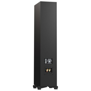 Indiana Line Diva 5 B Black Coppia Casse Pavimento 130W 2,5vie T2,6 M15 W15 BassReflex