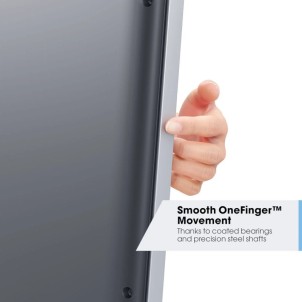 Vogel's TVM 3223 Black Staffa Muro TV19"-43" Max15Kg 2 snodi Vesa 75/200 Prof.5,8-30,2cm