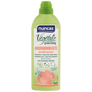 Nuncas Vegetale Ammorbidente 750ml Ipoallergenico Ecologico Concentrato 25 Lavaggi