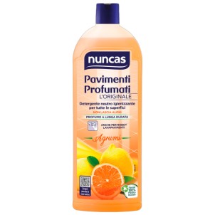 Nuncas Pavimenti Profumati Agrumi 1L Detergente Neutro Azione Igienizzante