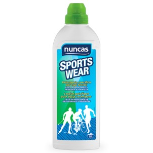 Nuncas Sportswear Detergente Specifico 750ml Detersivo Liquido a Mano e Lavatrice per Capi Tecnici 10 Lavaggi