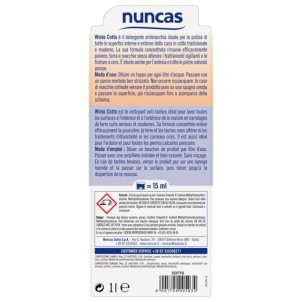Nuncas Winto Cotto 1L Detergente Concentrato Specifico per Cotto Ardesia Pietre Naturali Porose