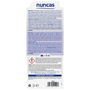 Nuncas Winto Gres 1L Detergente Concentrato Acido per Gres Porcellanato Ceramica Pietra non Calcarea