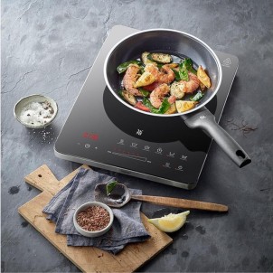 WMF Mono Induction Hob Kult X Piano Cottura a Induzione Singolo Portatile Pentole da 18 a 28 cm Timer
